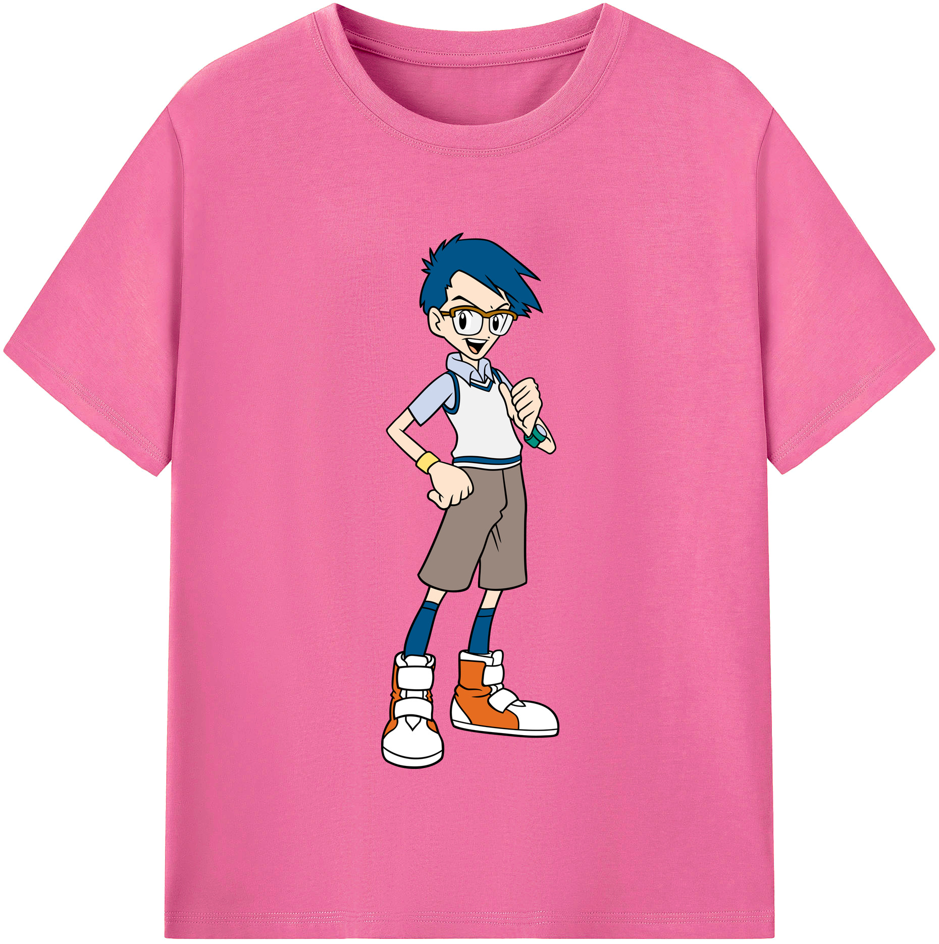 （画像用） Digimon デジタルモンスター/デジモン レディースカジュアルプリントTシャツ（綿100％）